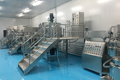 蘇州GMP化妝品廠車(chē)間施工案例